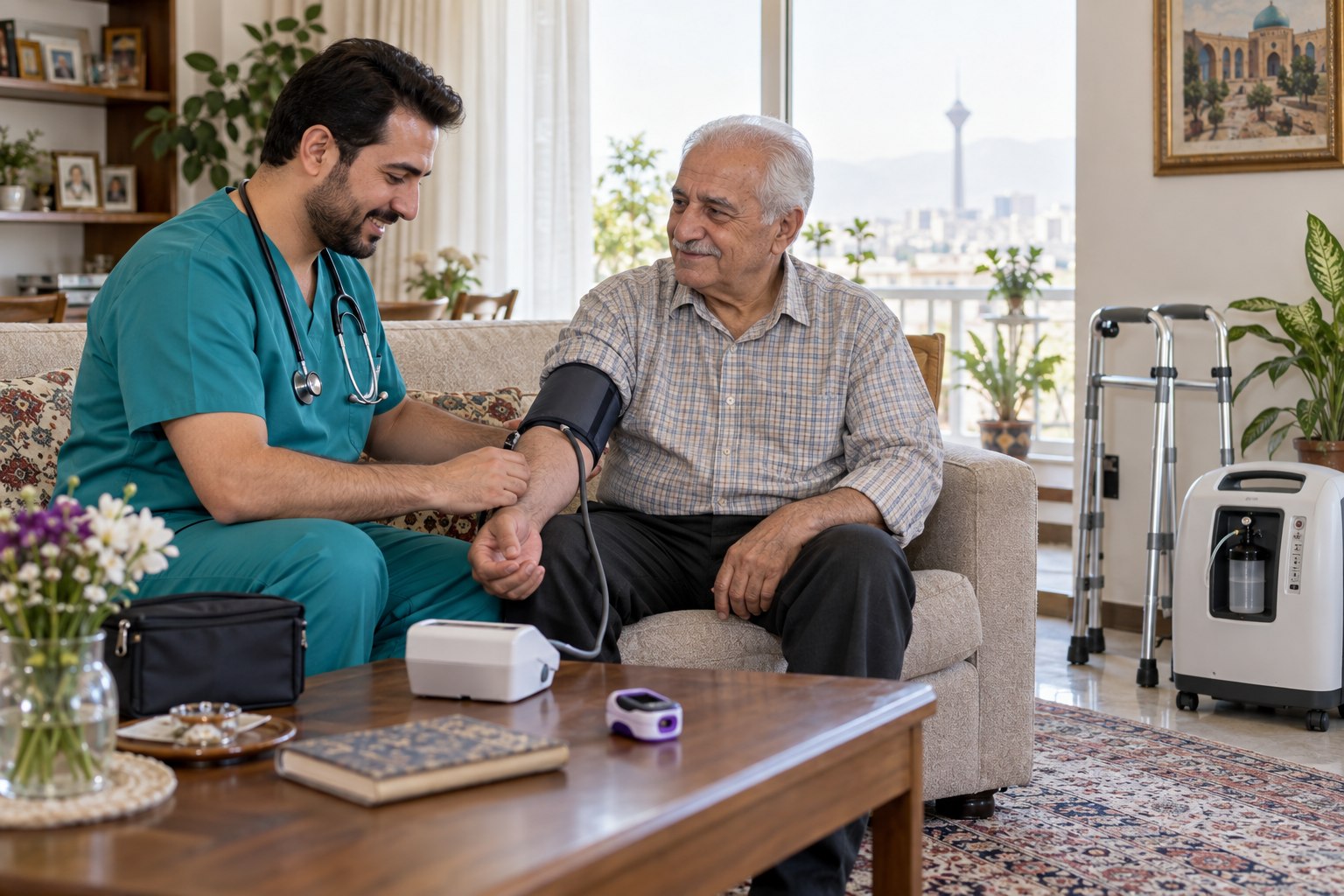 خدمت اجاره تجهیزات پزشکی در منزل